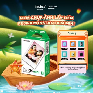 Phim Chụp Ảnh Lấy Liền Fujifilm Instax Film Mini Viền Trắng - Dùng Cho Máy Ảnh Instax Mini 12/Mini EVO
