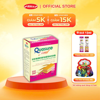 Bánh Bông Lan Quasure Light Bibica 126g, Thực Phẩm Dành Cho Người Ăn Kiêng, Tiểu Đường