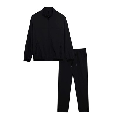 Owen - Bộ thể thao Regular Fit BTT256158 màu Đen chất liệu Nylon spandex