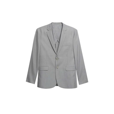 Owen - Áo blazer Slim Fit BLS256113 màu Xám chất liệu TR Spandex