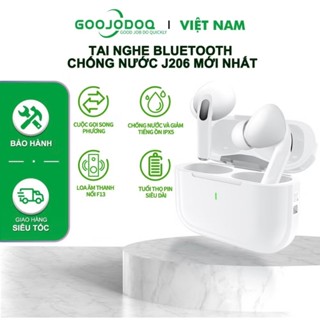Tai Nghe Bluetooth J201 và J206 + Tặng Kèm Ốp Chính Hãng GOOJODOQ