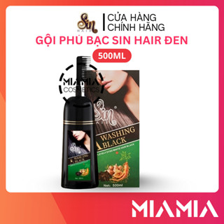  Dầu Gội Phủ Bạc Sin Hair chính hãng - Dầu gội nhuộm tóc bạc nhân sâm số 1 Nhật Bản - 8938538233022 