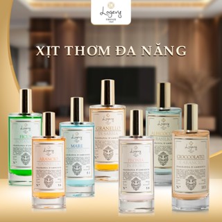 Xịt Thơm Đa Năng LOGEVY Nước Hoa Xe Hơi Xịt Phòng Cao Cấp Khử Mùi Nhỏ Gọn
