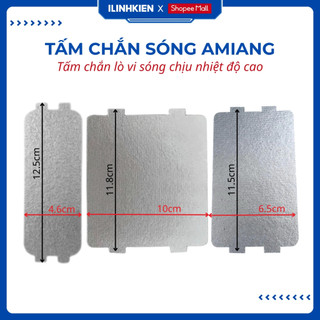  Tấm amiang tấm chắn sóng lò vi sóng Media Electrolux Sharp 6.5x11.5cm chất lượng ilinhkien 