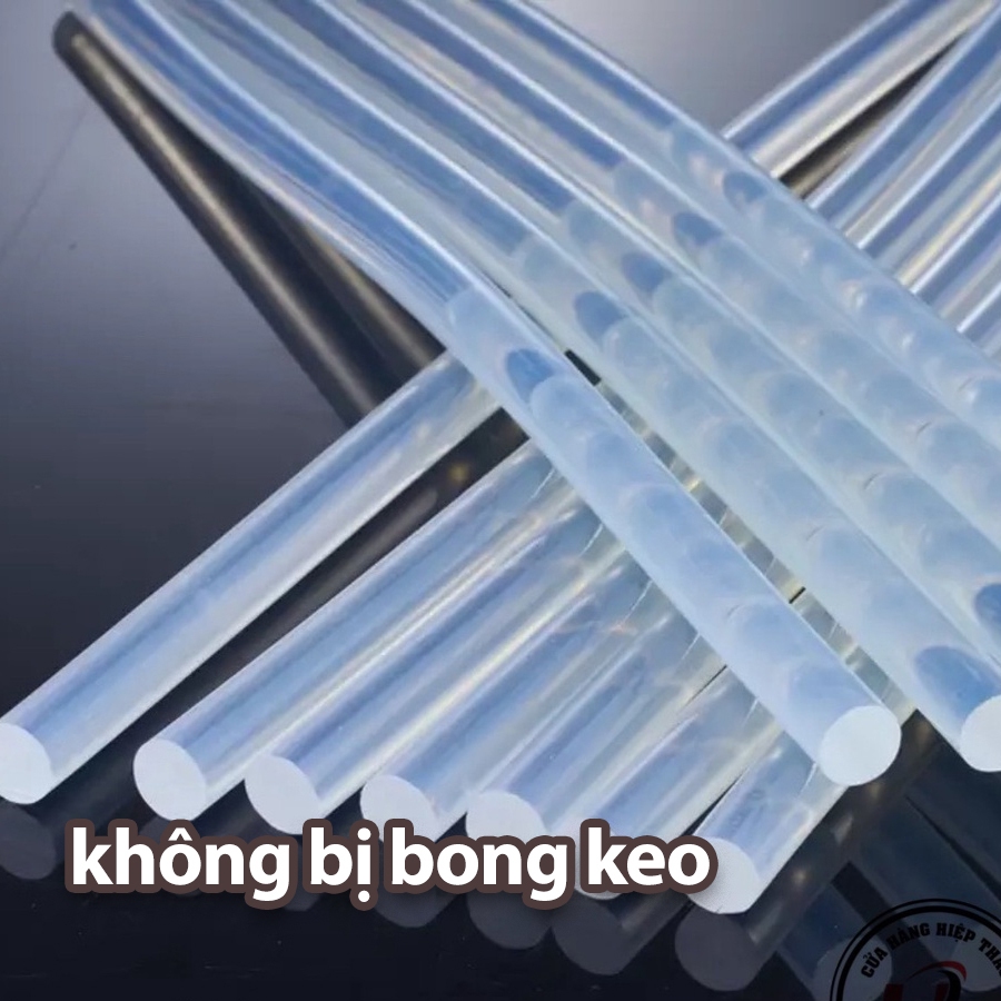 Combo 50 Cây Keo Nến Silicon (Keo nến nhỏ và keo nến lớn) kích thước 7mm và 11mm