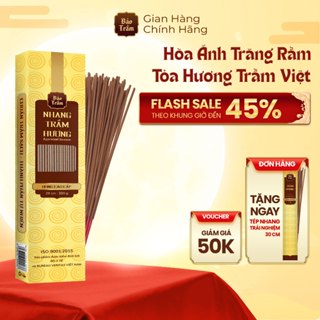 Nhang Trầm Cao Cấp – Hộp Vàng | Bảo Trầm – Nhang Thơm Thanh Tịnh – Sạch – Tự Nhiên