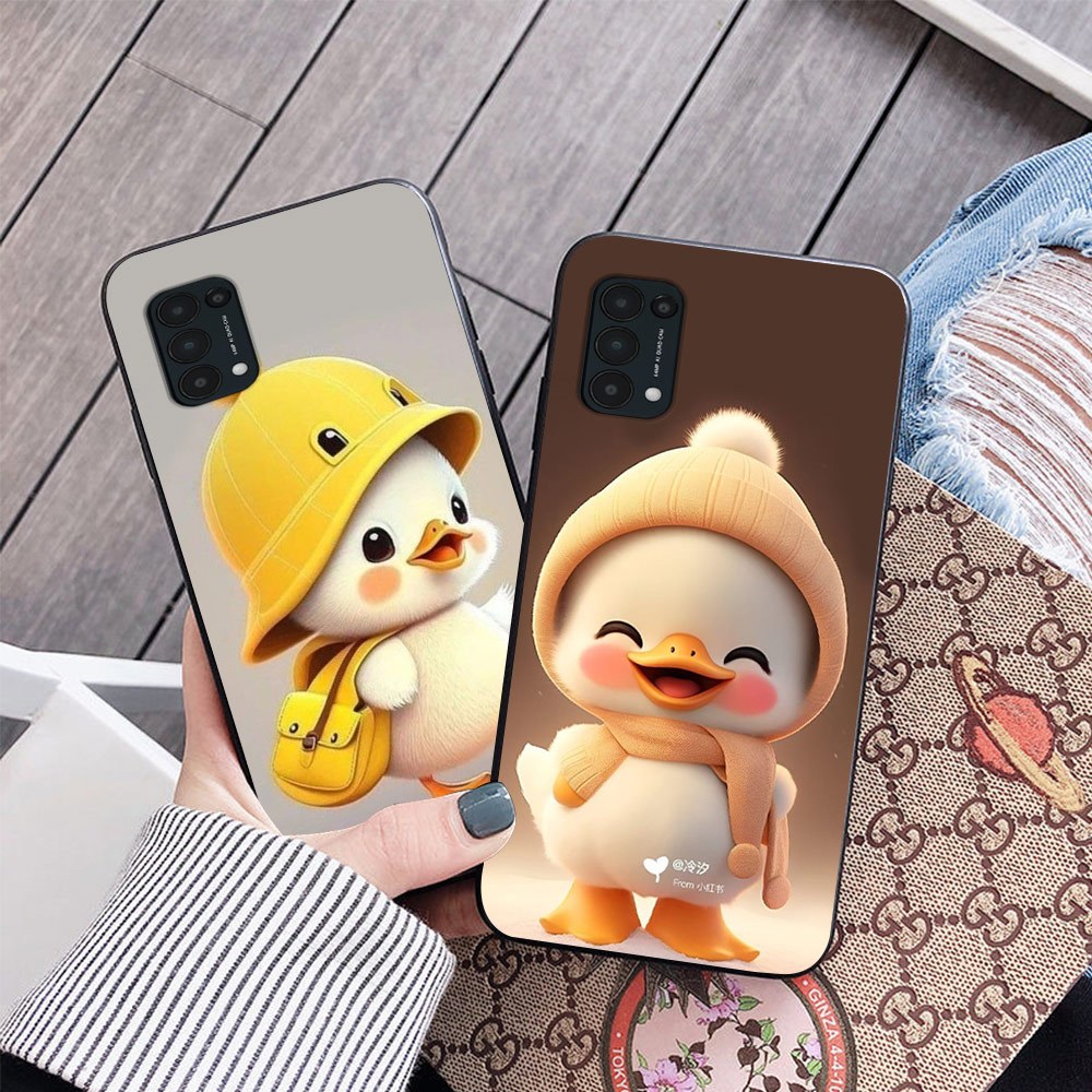 Ốp lưng oppo reno 5 / oppo reno 5 4g / oppo reno 5 5g in hình vịt con cute