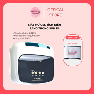 Máy Hơ Gel Tích Điện Sang Trọng Sun F4 - Công Suất 228W, 66 Bóng LED, Tích Điện 4 - 5 Tiếng