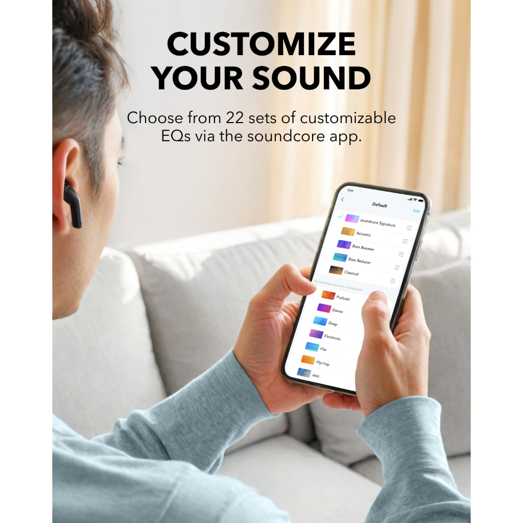 soundcore K20i Tai nghe bán trong tai Anker Bluetooth 5.3 không dây 36h Play IPX5 A3994 | BigBuy360 - bigbuy360.vn