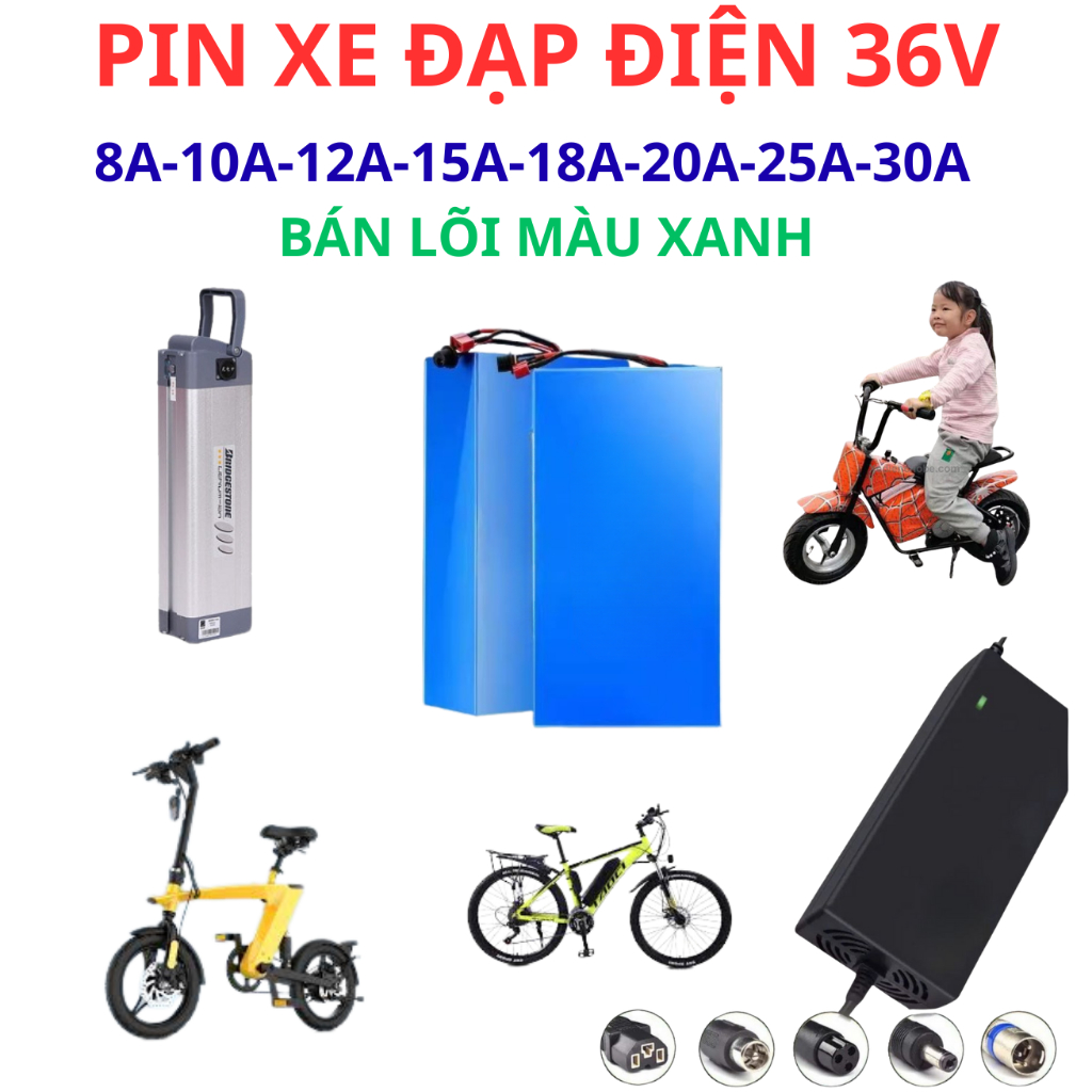 xe đạp điện 36V( phụ tùng pin lithium thay thế)