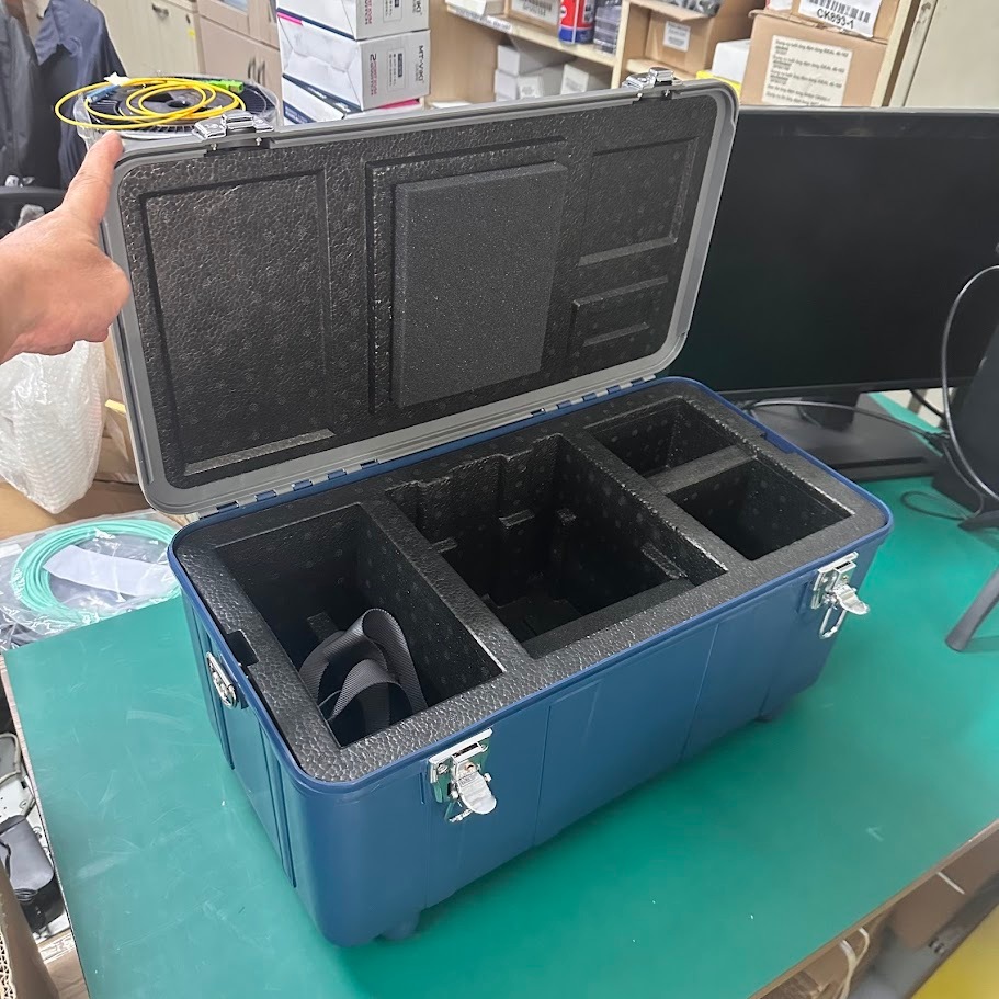 Thùng đựng máy hàn quang 540x310x280mm Đựng máy  hàn Fujikura 60S/70S/80S/81C/82C hoặc Sumitomo và c