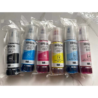 Bộ Mực máy in Epsonn mã 057 dùng cho máy Epsons L8050, Epsons L18050 Hàng Hãng Theo Máy