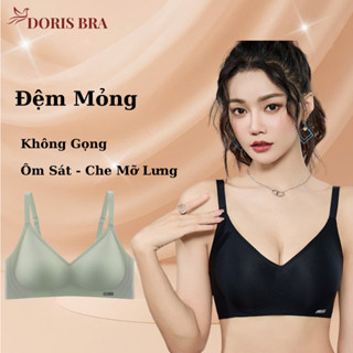 Áo lót nữ DORIS AL2001, áo su non thông hơi vải mát lạnh mềm mịn, co giãn thoải mái chống chảy xệ