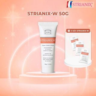 (CÓ QUÀ) Kem Rạn Da STRIANIX-W 50g Ngăn Ngừa Rạn Mới Và Làm Mờ Rạn Trắng Nhập Khẩu Từ Pháp