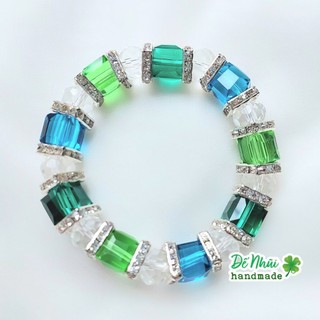 Viên Pha Lê💎Khối Vuông 10mm