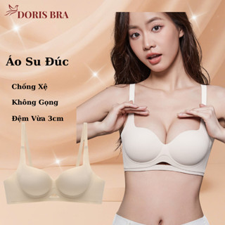 Áo ngực, áo lót nữ Doris AL241 su đúc không gọng, đệm 3cm ôm nâng ngực,chống xệ tạo khe rất tốt.