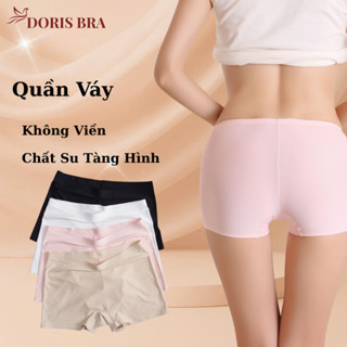 Quần lót DORIS QV125, Quần su mặc trong váy, quần bảo hộ không đường may Cao Cấp