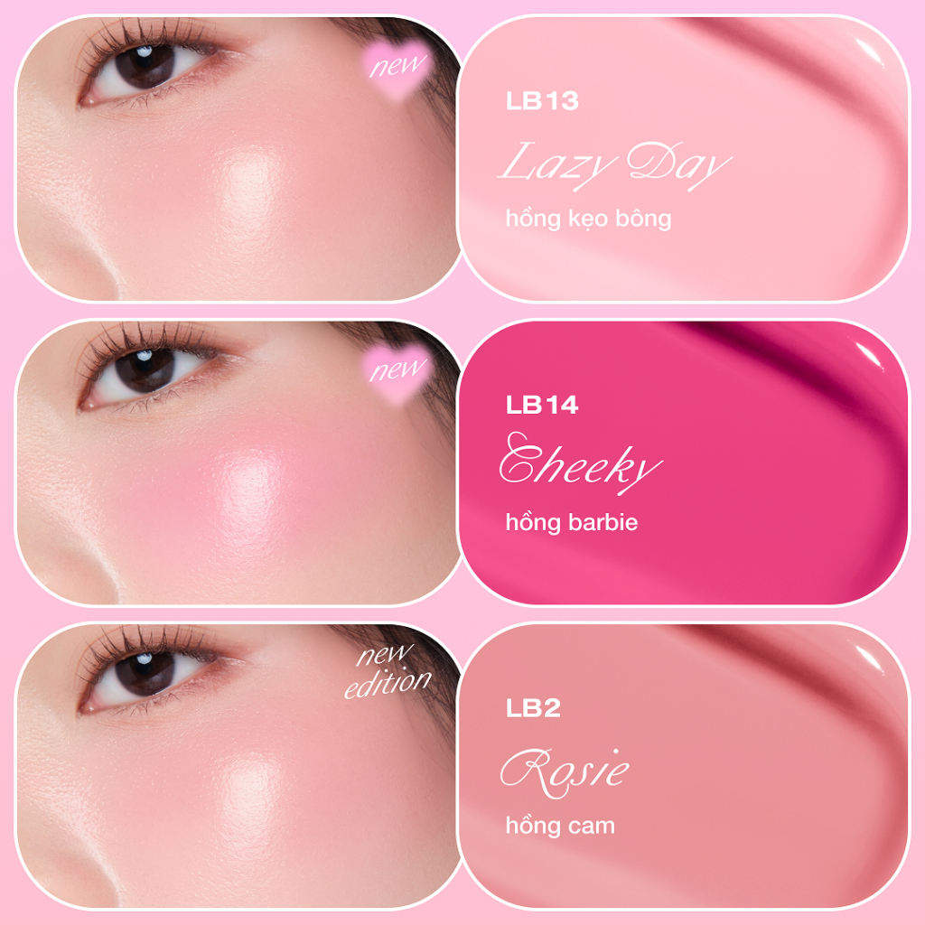 [KOL x OFÉLIA] Má Hồng Kem OFÉLIA Lolli Liquid Blush (4.6g) | BigBuy360 - bigbuy360.vn