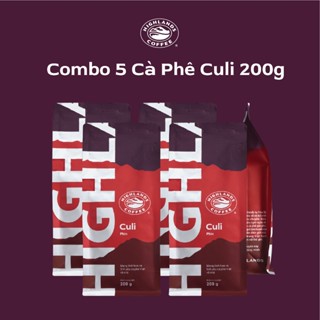 Combo 5 gói Cà phê rang xay Culi Highlands Coffee 200g/gói