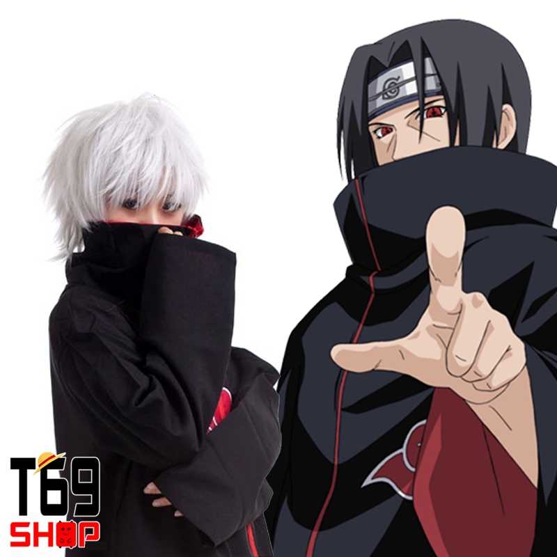 Áo choàng cosplay Akatsuki - anime Naruto