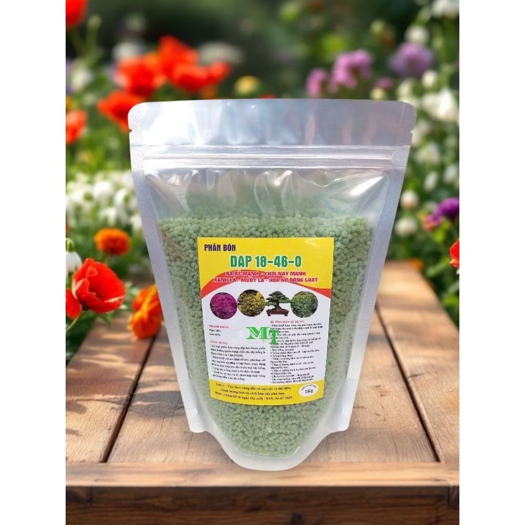 Phân bón DAP 18.46.0 XANH gói 1kg