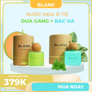 Combo 2 lọ nước hoa ô tô hương Dưa Gang + Bạc Hà 100ML cao cấp nhập khẩu. Tinh dầu ô tô chống say xe