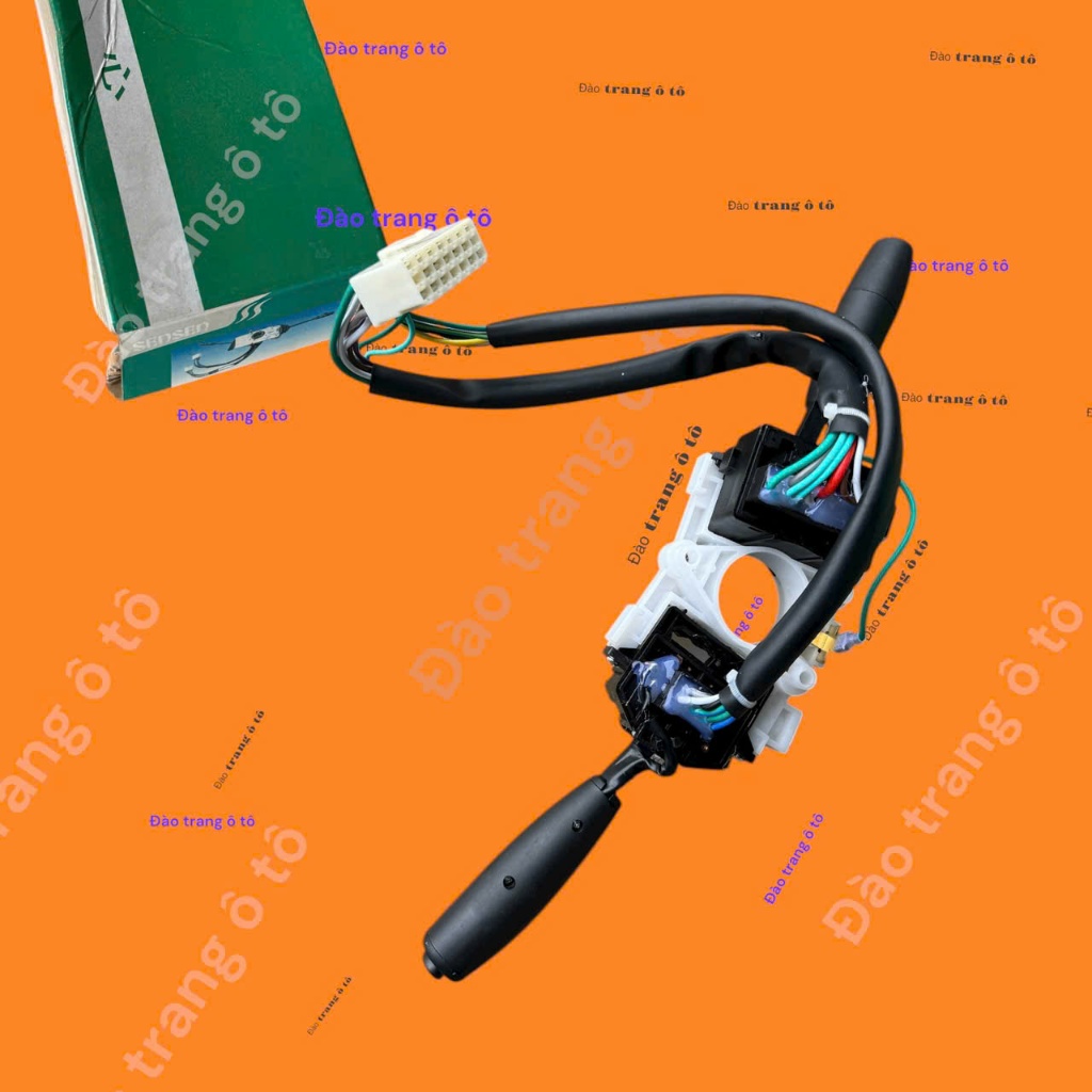 Công tắc tổng hợp 350F auman cửu long có dây 18 chân cắm xi nhan gạt mưa cho xe ô tô