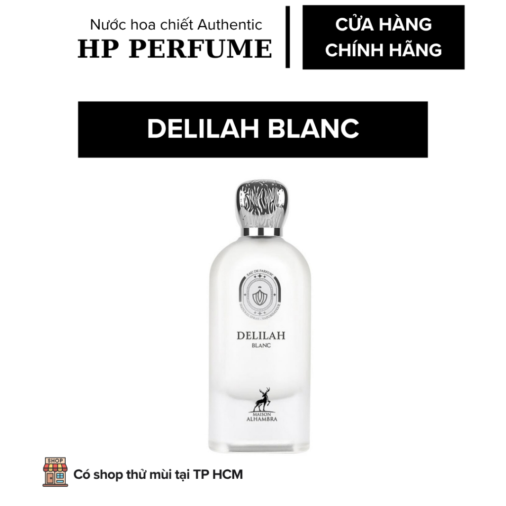 Nước Hoa nữ Delilah Blanc EDP – Hương Hoa Trắng Thanh Khiết Sang Trọng Quyến Rũ – Chiết 2ml 5ml 10ml