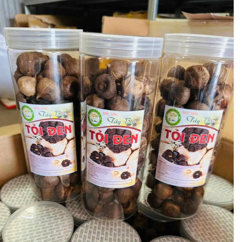 Tỏi đen cô đơn loại 1, tỏi đen một nhánh Yên Châu, Sơn La, đặc sản tỏi đen 1 nhánh Tây Bắc lên men t