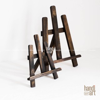 Giá gỗ 3 chân trang trí - Decor