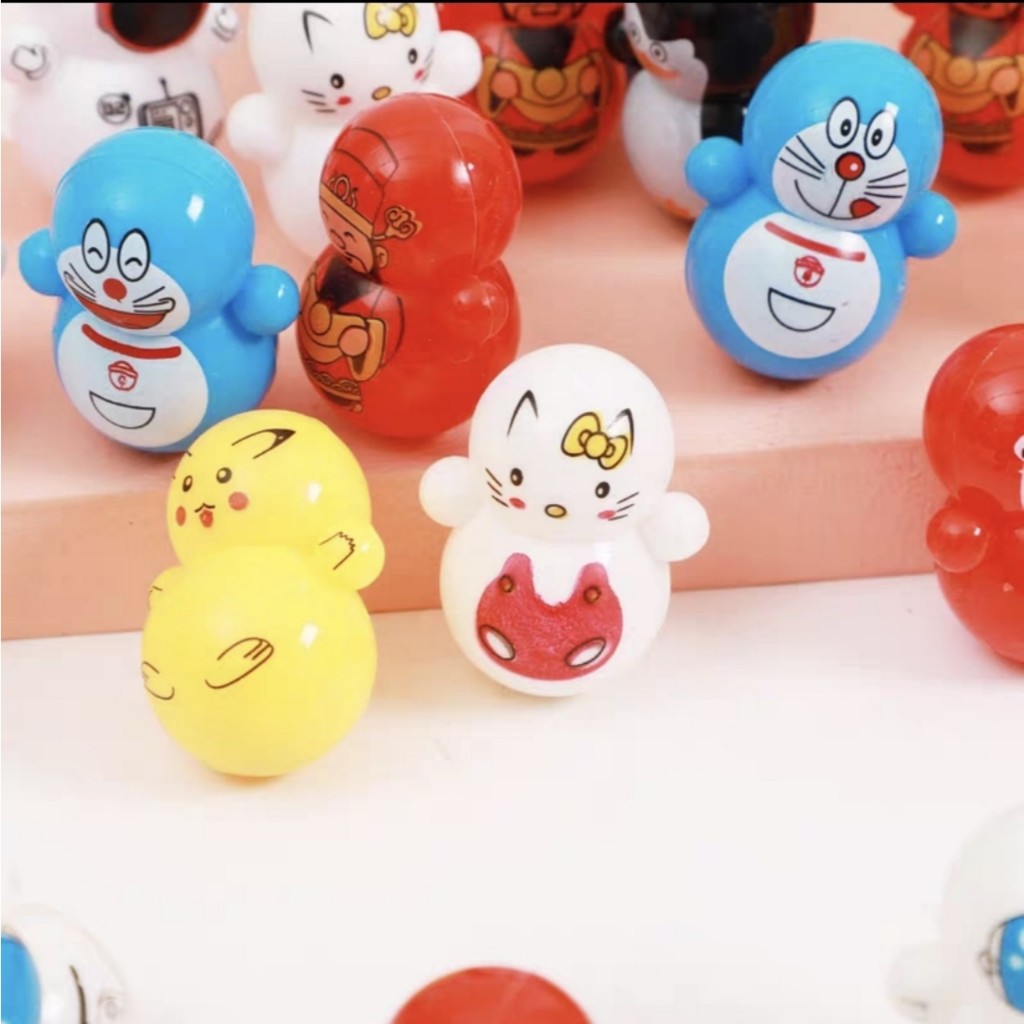 20 bé Lật đật mini nhiều mẫu khác nhau