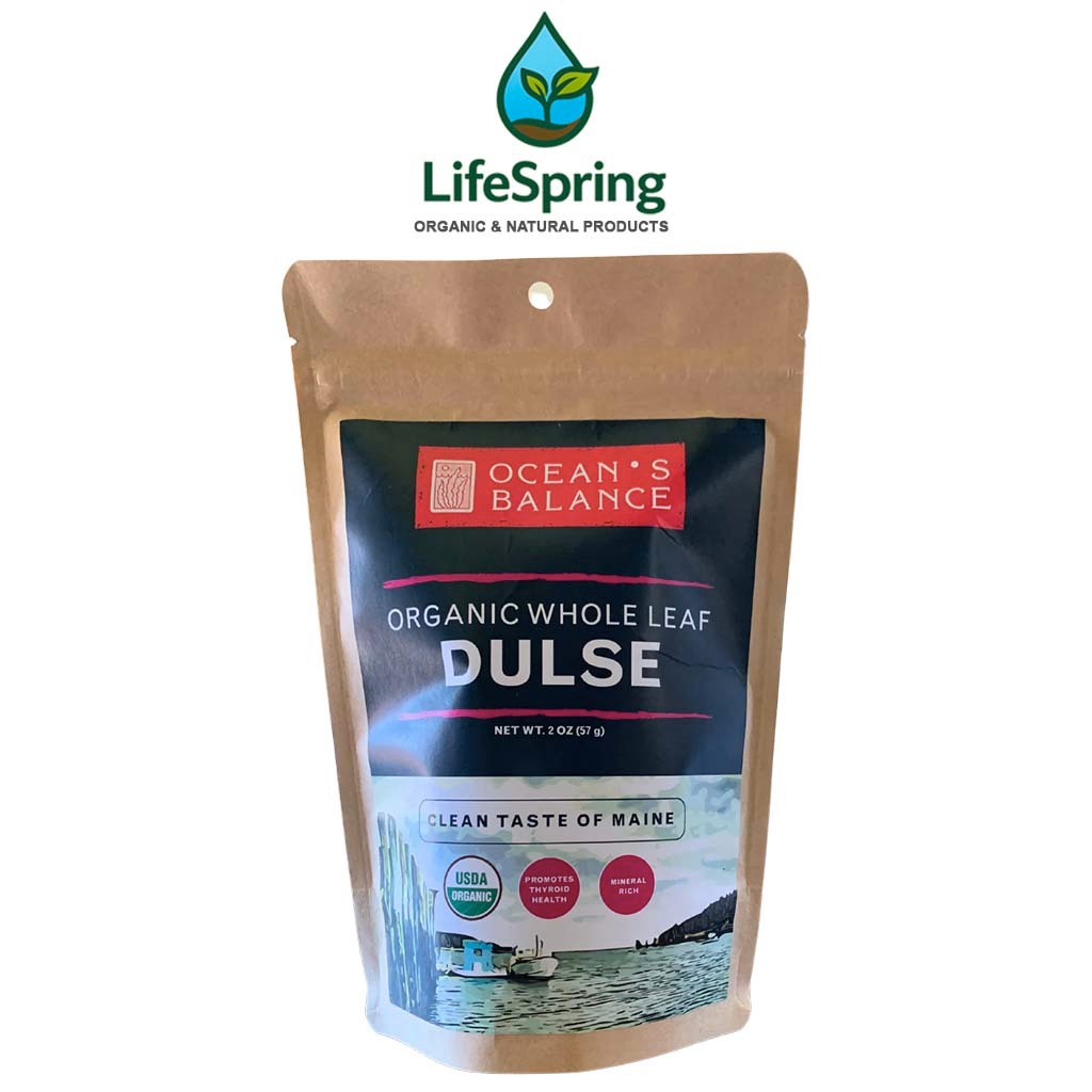 Tảo Biển Dulse Hữu Cơ Ocean's Balance Organic Whole Leaf Dulse