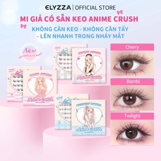 Mi Giả Có Sẵn Keo Anime Crush ELYZZA Lông Mi Tự Dính Không Cần Keo Sợi Mi Tự Nhiên