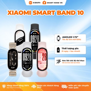 Vòng Đeo Tay Thông Minh Xiaomi Mi Smart Band 9  – Phiên Bản Quốc Tế, Bảo Hành 12 Tháng