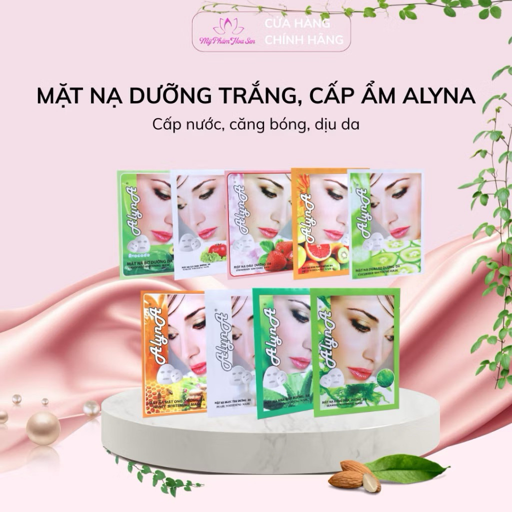 MẶT NẠ ALYNA(bì 10 miếng)