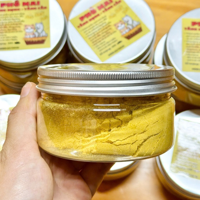 BỘT VÀ VỤN PHÔ MAI TĂNG NỌNG CHEESE BALL CHO CHÓ MÈO