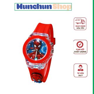 Đồng hồ trẻ em, đồng hồ dây silicon phát sáng nhiều hình