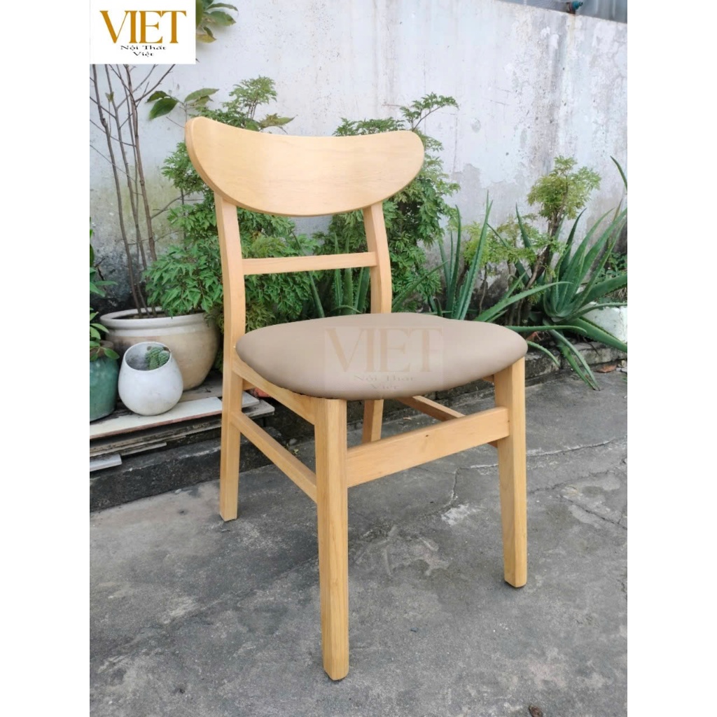 Ghế gỗ mặt nệm, ghế cabin, ghế mango, ghế panda Ăn Uống, Học Tập, Decor Đều Phù Hợp | BigBuy360 - bigbuy360.vn