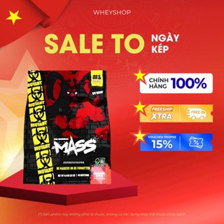 (TẶNG BÌNH) Mutant | Sữa bột dinh dưỡng hỗ trợ triển cơ Mutant Mass 15Lbs (6.8kg) - WHEYSHOP VN