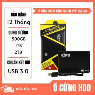 Ổ Cứng Di Động 500GB 2.5 Inch USB 3.0 (Tặng Kèm Túi Chống Sốc)