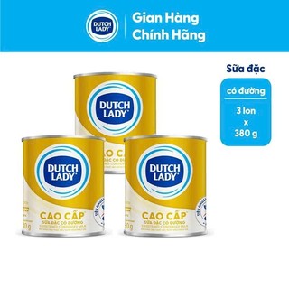 [HSD T1-2027] COMBO 3 LON Sữa Đặc Dutch Lady Cao Cấp LON 380g.
