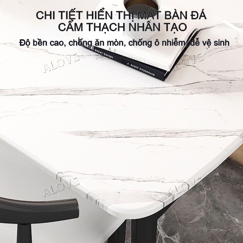 Bàn ăn nhàu má thạch sang trọng Phong cách hiện đại bền lâu nhiều mẫu mã giá rẻ giao hàng toàn quốc | BigBuy360 - bigbuy360.vn