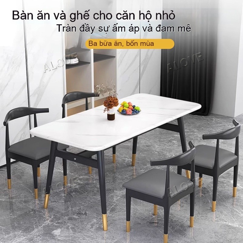 Bàn ăn nhàu má thạch sang trọng Phong cách hiện đại bền lâu nhiều mẫu mã giá rẻ giao hàng toàn quốc | BigBuy360 - bigbuy360.vn