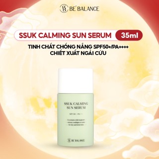 (S06) Serum Chống Nắng Ngải Cứu Be'Balance SSUK CALMING SUN SERUM giúp Bảo Vệ Da SPF50+/PA4+ 35ml
