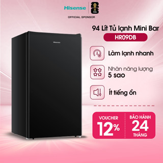 Tủ lạnh mini Hisense 94 lít HR09DB Tiết kiệm điện, Giao hàng toàn quốc