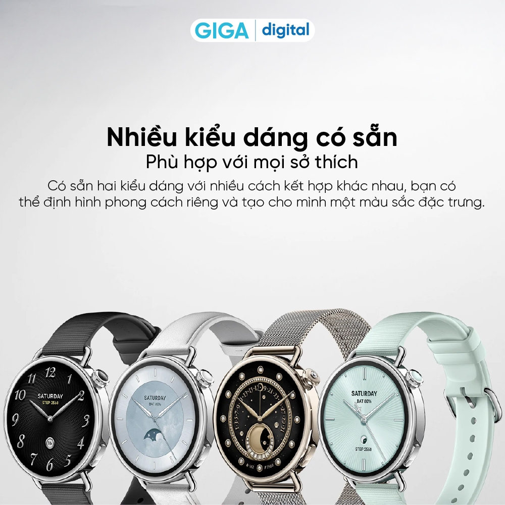 Đồng hồ thông minh Xiaomi Watch S4 41mm - Màn hình AMOLED 1.32inch - 320mAh - 150+ chế độ thể thao - Chống nước 5ATM | BigBuy360 - bigbuy360.vn