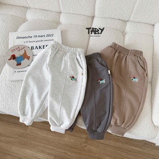 [TABY] Quần nỉ da cá bo gấu lucky dog, chất liệu nỉ da cá mềm mại cho bé trai bé gái 8-24kg H0525Q31