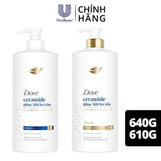 Dầu Gội Dove 640g/ Xả Dove 610g Phục Hồi Hư Tổn