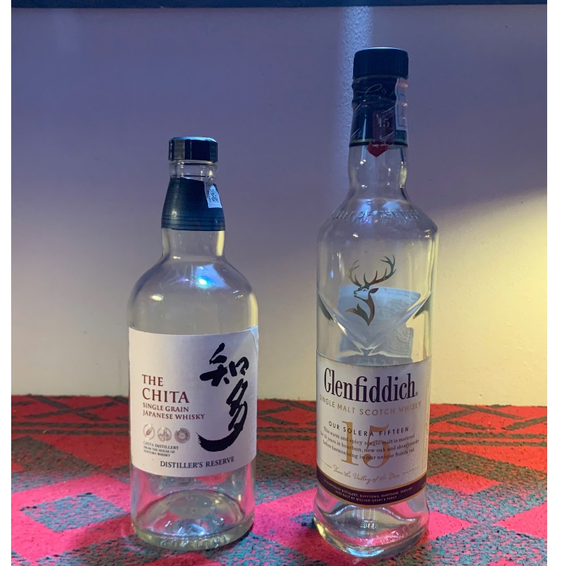 Combo 2 Chai Rượu Ngoại Cao Cấp – The Chita & Glenfiddich 15 - Decor & Sưu Tầm Cao Cấp