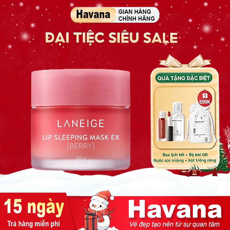 Mặt Nạ Ngủ Cho Môi Laneige Lip Sleeping Mask Berry 20g